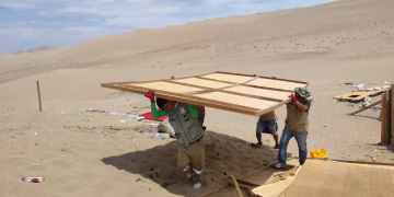 Ica: desalojo pacífico y garantizan protección del Área de Conservación Regional Laguna de Huacachina