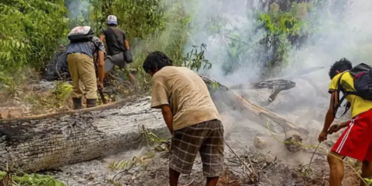 Incendio forestal arrasa más de 1.000 hectáreas en Satipo y amenaza comunidades asháninkas