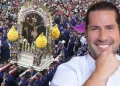 Gregoria Pernía, ‘El titi’ de ‘Sin senos no hay paraíso’, se hizo presente en la procesión de El señor de los Milagros: “Es una belleza”