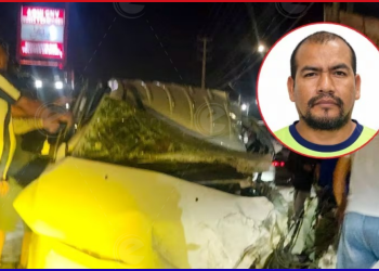 Conductor ebrio chocó contra un camión en Los Aquijes: dos heridos y una camioneta destrozada