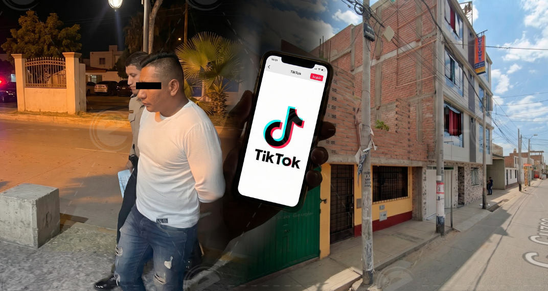 Sujeto de 37 años habría captado a menor de 13 años por red social tiktok llevándola a hotel en Parcona