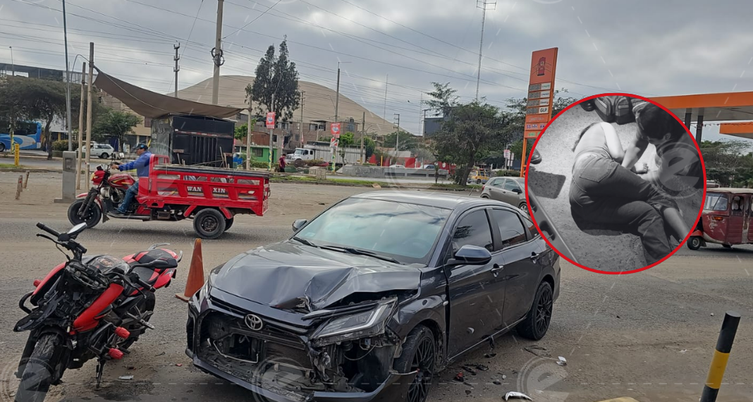 Mujer de 20 años muere tras caer de motocicleta conducida por joven que dio positivo en dosaje etílico