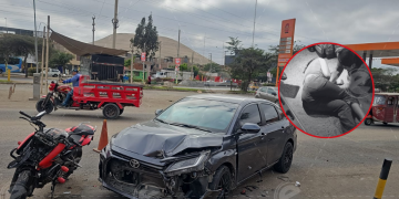 Mujer de 20 años muere tras caer de motocicleta conducida por joven que dio positivo en dosaje etílico